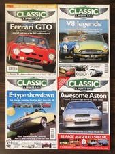 2001 Classic Sports Car Magazine, Lot of 6