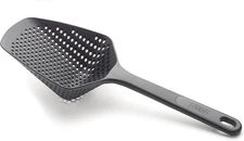 Scoop plus Colander, Spoon Drainer/Strainer, Scoop, Drain and Serve, Heat Resist