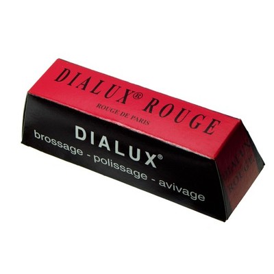 (119,50 EUR/kg) DIALUX Polierpaste rouge (rot) Hochglanzpolitur für Gold 100 g