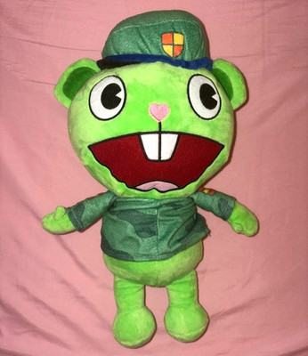 Used Happy Tree Friends Flippy Big Plush Doll 15.7''