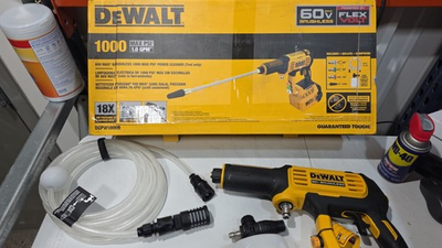 #ad DeWalt DCPW1000B 60V FLEXVOLT 1000 PSI Cordless Pressure Washer Tool Only $155.49