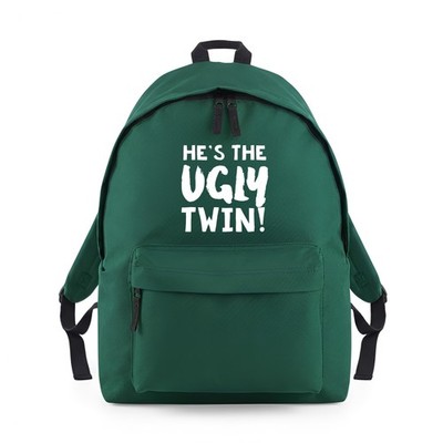 He's The Ugly Twin Siblings Backpack Rucksack Tasche 18L Fassungsvermögen 42 x 31 x 21 cm