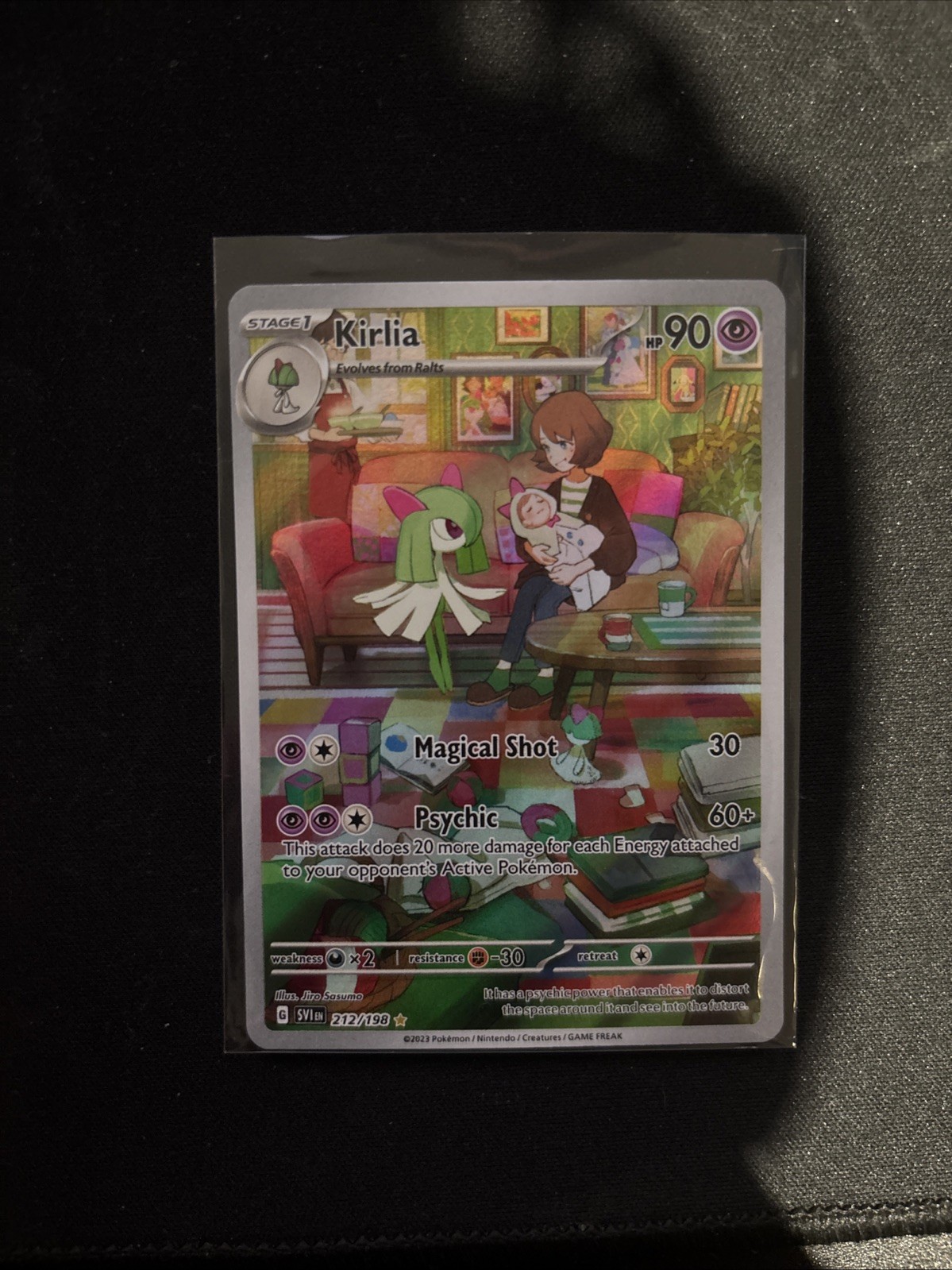 Kirlia 212/198 SV01: Scarlet & Violet Base Set Holo