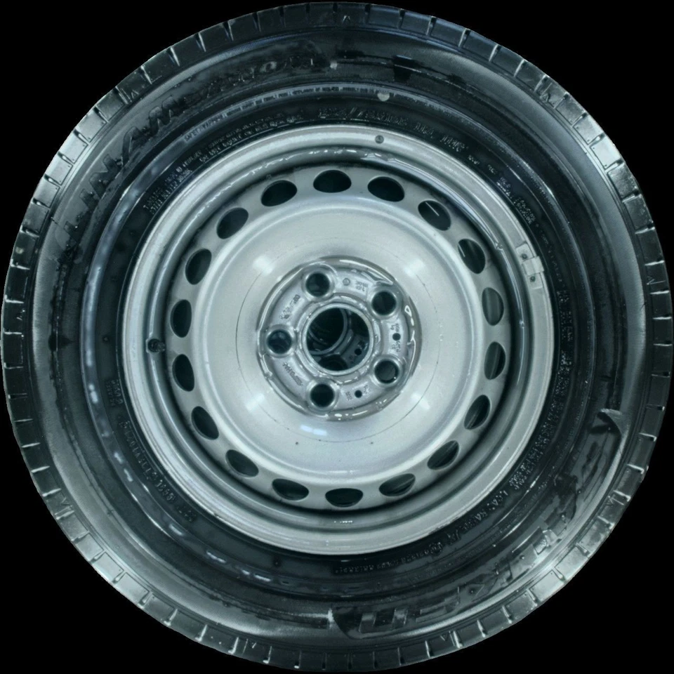 Sommerkompletträder VW Crafter 16 Zoll Stahlfelgen 205/75 R16 6-8mm - Bild 3 von 4