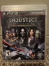Injustice: Gods Among Us -- Ultimate Edition Sony PlayStation 3, 2013 Tested.
