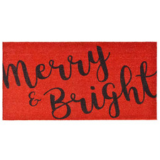 30 In. X 48 In. Merry and Bright Door Mat