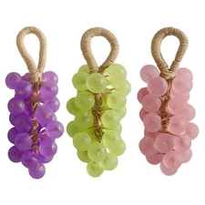 Bath Soap Grape Shape Handmade Facial Cleanser Natural Bar Soap Skin Hygiene 