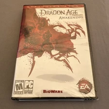 Dragon Age: Origins Awakening PC Rom Bioware Expansion Pack EA- Sealed!