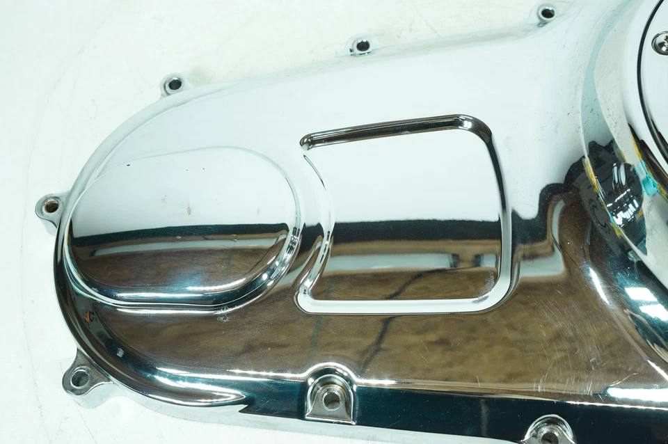 Harley Touring Street Glide 2007 OEM cubierta de embrague principal exterior Willie G Skull Foto 4 de 4