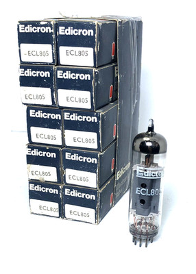 Lot of 10 ECL805 Edicron NOS/NIB _ Vintage  Tubes _ Same Batch Hi-Fi Audio / TV