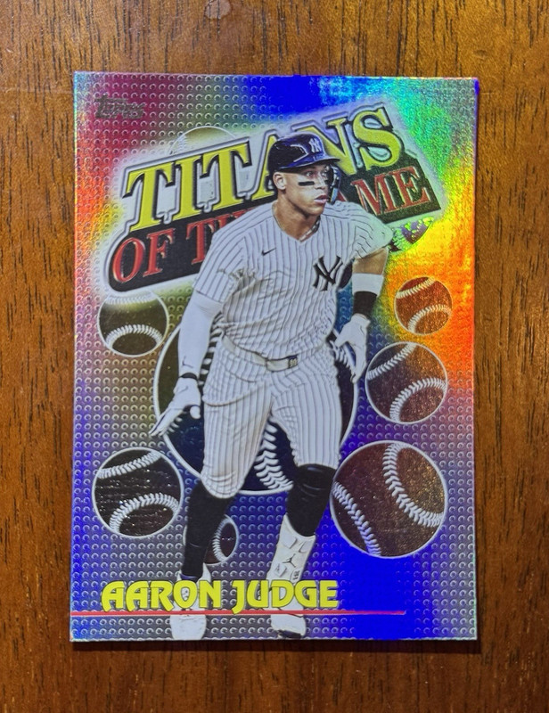2026 Topps Series 1 Titans of the Game Insert - Aaron Judge #TOG-3 