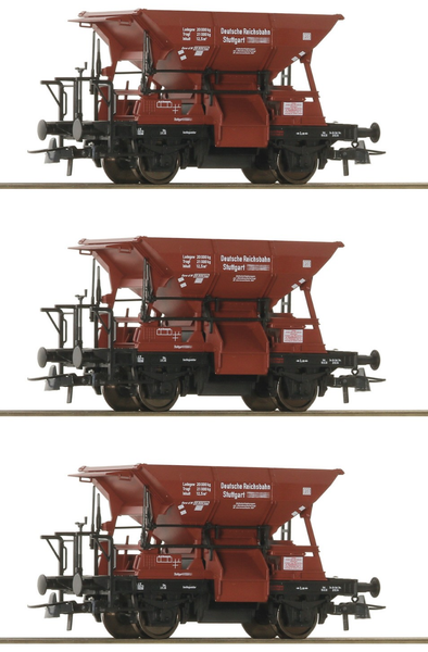 Roco 6600265 Set 3 Talbotwagen Drg Ep 2 Auf Wunsch Achstausch MäRklin Gratis-image