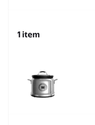 KitchenAid KMC4241SS 4 Quart Multi-Cooker w/ Digital Display, Stainless Steel
