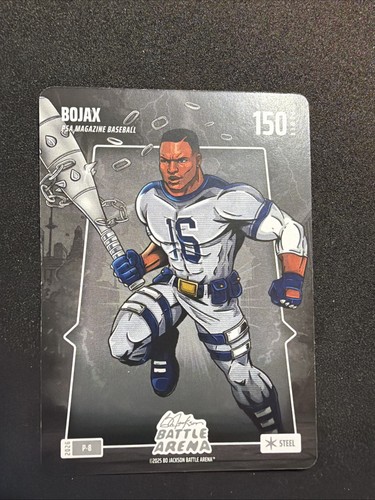 2026 Bo Jackson Battle Arena P-8 BOJAX Steel PSA Magazine Promo Power 150