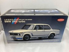 Kyosho BMW 2002 Turbo 1-18 Diecast Car White Used