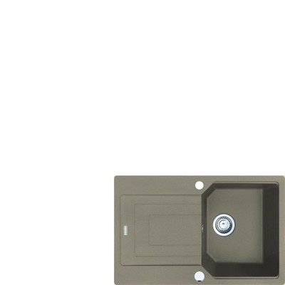 Franke Fragranitspüle UBG 611-78 Cashmere Drehknopf Edelstahl