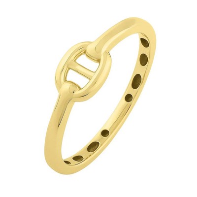 Mariner Link Style Ring in 14K Gelbgold