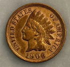 1906 Indian Head Cent - VF - Very Fine