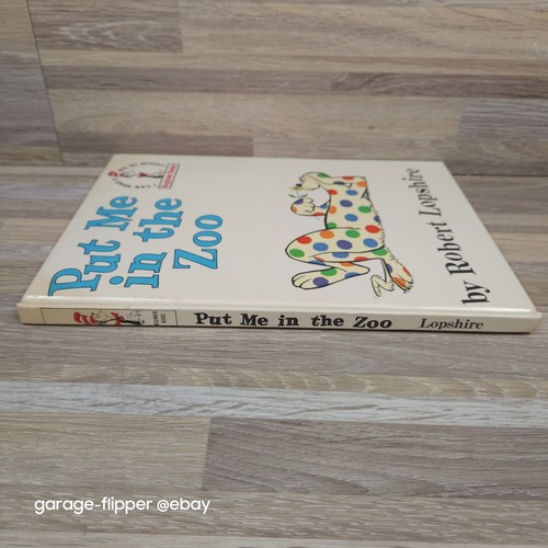 Put Me In The Zoo Dr Seuss Hardcover Robert Lopshire Vintage 1960 Classic Kids - Picture 3 of 14