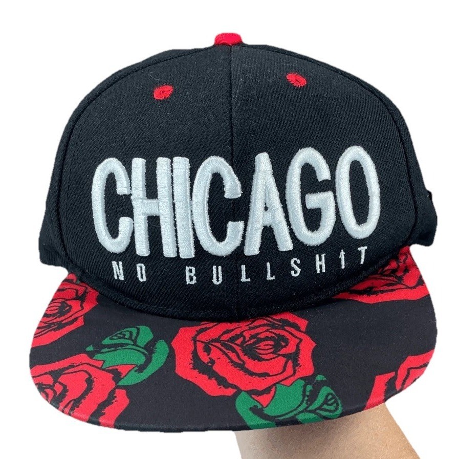 Gorra Cayler and Sons Chicago Snapback para hombre talla única negra roja rosa ropa de calle