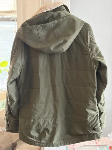 Relwen Men's Channel Boarder Jacket size L Olive/Orange image 7