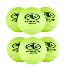 2 pack Athletic Works Pressurized Tennis Balls, 3 Count