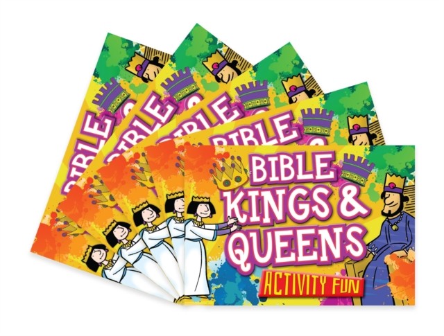 Bible Kings & Queens Activity Fun 5 Pack by Tim Dowley (Paperback Book)