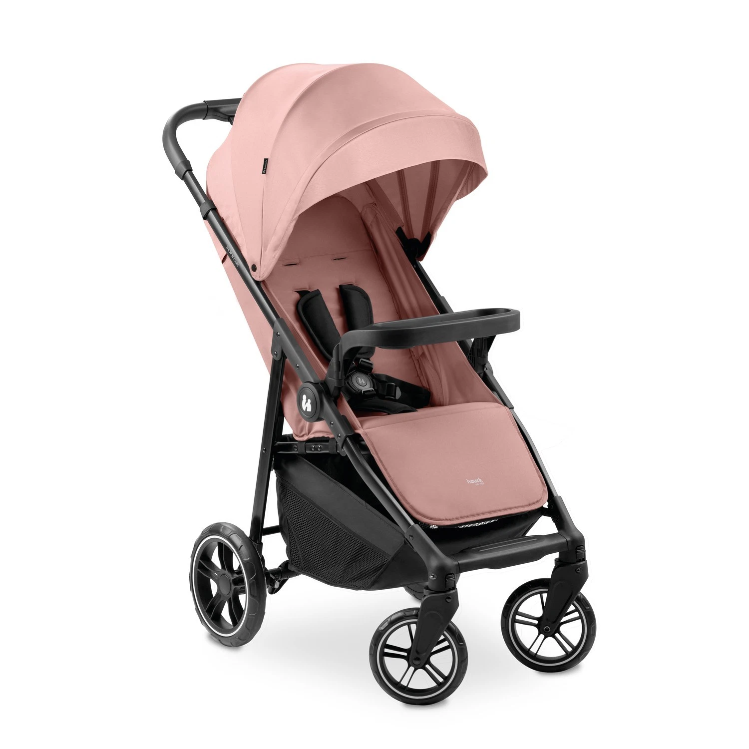 hauck Shop N Care Pink - Lightweight Pushchair (8.5 kg) with Tray and Raincover
Opens in a new windo