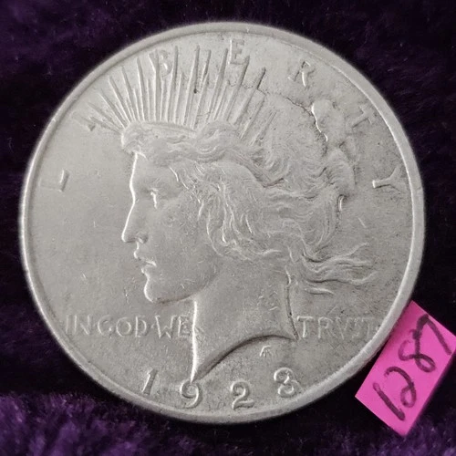 🚚⚡️FAST SHIPPING 🔥NICE XF-AU 👀🔥1923 Peace Dollar Silver US Coin $1.00 1287