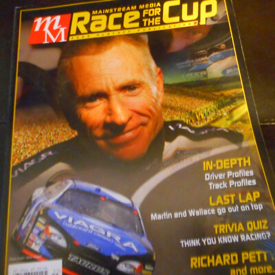 Mainstream Media Race For The Cup 2005 NASCAR Mark Martin Cover Issue