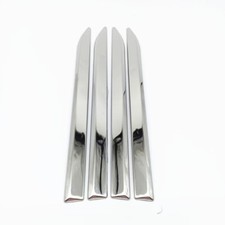 Car Wing Badge Fender Side Metal Sticker 3D Decal Emblem 4pcs Stainless Steel