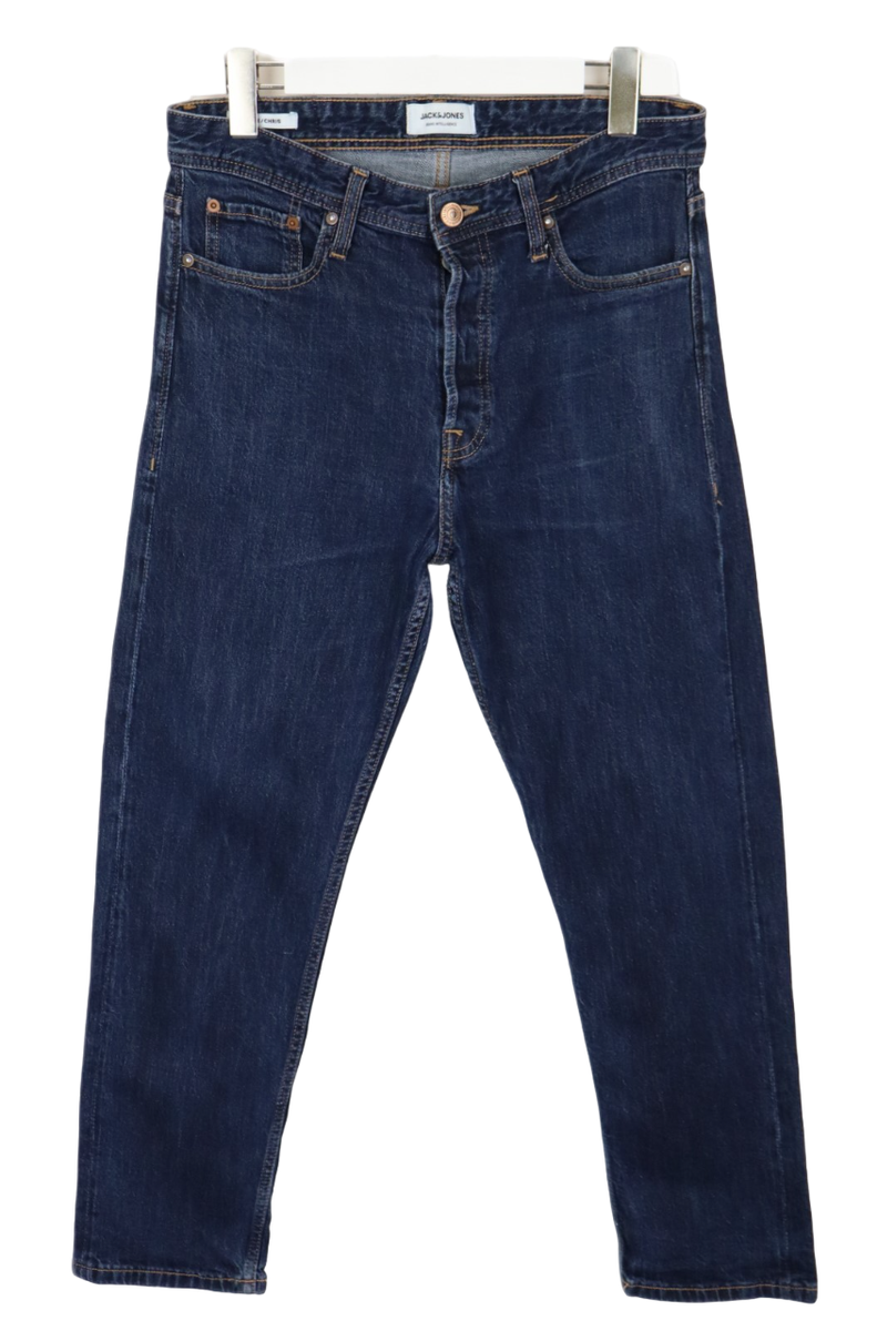 JACK & JONES Loose / Chris Jeans Men's W30/L30 Button Fly Whiskers