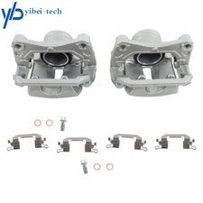 2 Front Lh Rh Brake Caliper W Bracket For 2003-2007 2009-2012 Nissan Murano 2 Front Lh Rh Brake Caliper W Bracket For 2003-2007 2009-2012 Nissan Murano