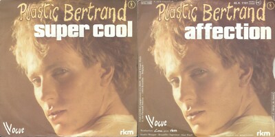 BERTRAND PLATTE 45 UMDREHUNGEN KUNSTSTOFF - SUPER COOL // ZUNEIGUNG