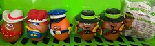 1988 McDonald's Happy Meal McNugget Nugget Buddies Lot of 6 , 5 Opened 1 Sealed