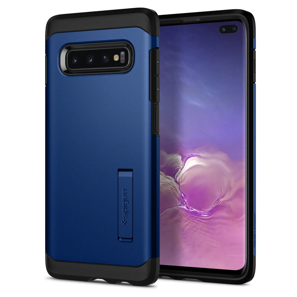 Funda de teléfono Spigen [armadura resistente] para Samsung Galaxy S10 / S10e / S10 Plus Foto 4 de 4