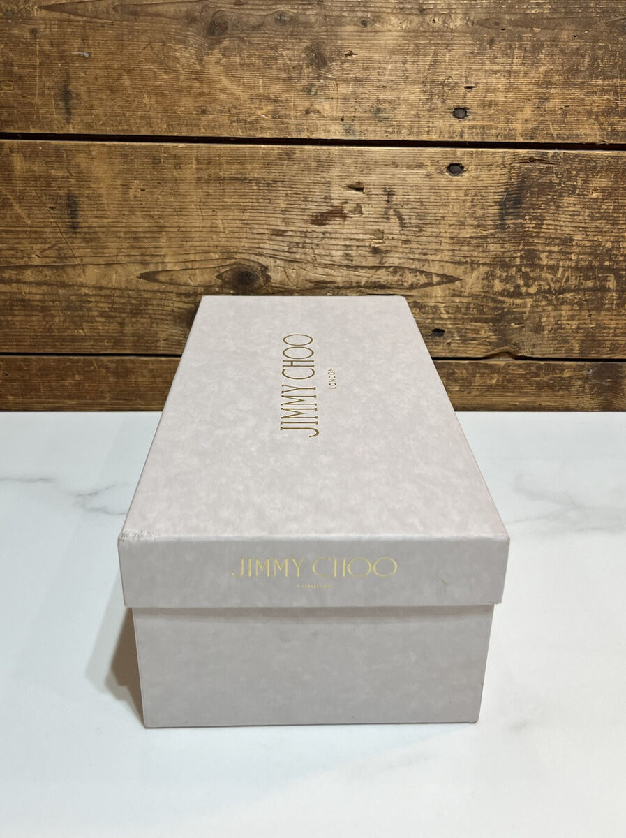 Jimmy Choo EMPTY Shoe Box 12.5” x 6.5” x 4.5” & Tissue Paper Jimmy Choo EMPTY Shoe Box 12.5” x 6.5” x 4.5” & Tissue Paper
