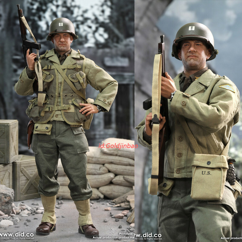 DID 1/6 WWII US 2nd Ranger Battalion Series 3 Captain Miller