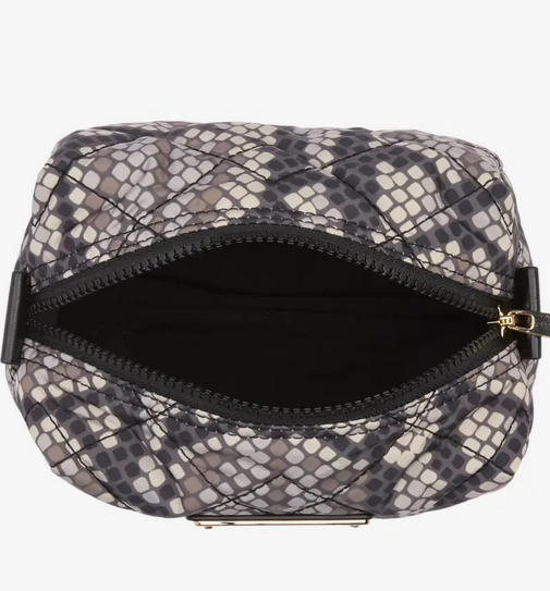 大人気★MARC JACOBS 4S4SCP002S02 QUILTED COSMETIC CASE Marc Jacobs Nylon Quilted Cosmetic Case Bag Black