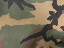 MILITARY CLOTH CAMO FABRIC WOODLAND CAMOUFLAGE Ballistic NYLON 850 DENIER