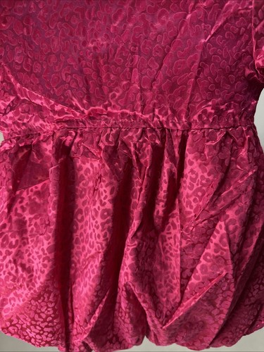 Cappotto e berretto Penelope Mack 24M rosa brillante stampa animalier in rilievo velluto bambini - Foto 16 di 22