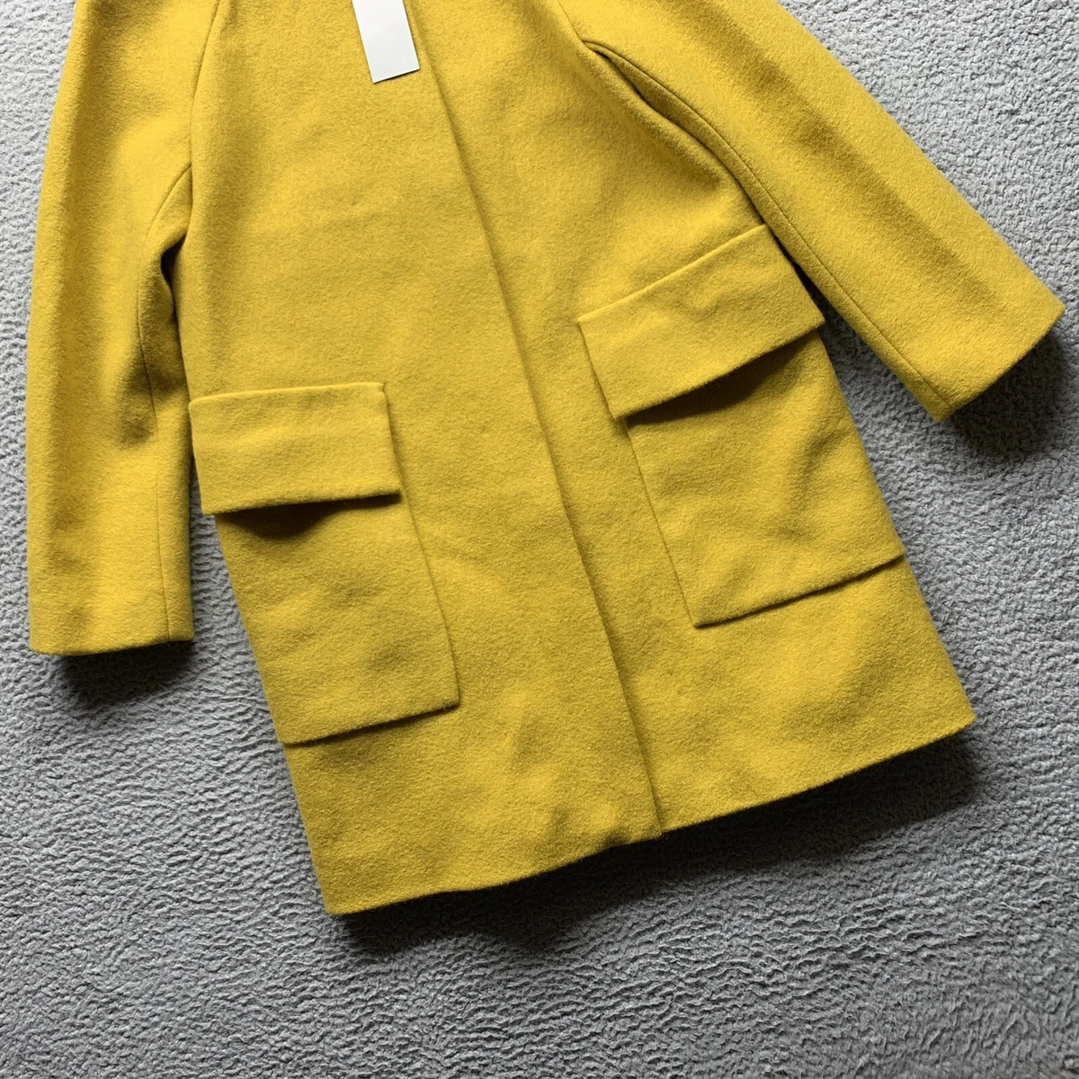 Cos yellow coat sale