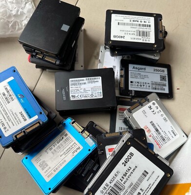 SSD 5個　まとめ売り　240GB×2 120GB×3 Lot Wholesale 2.5