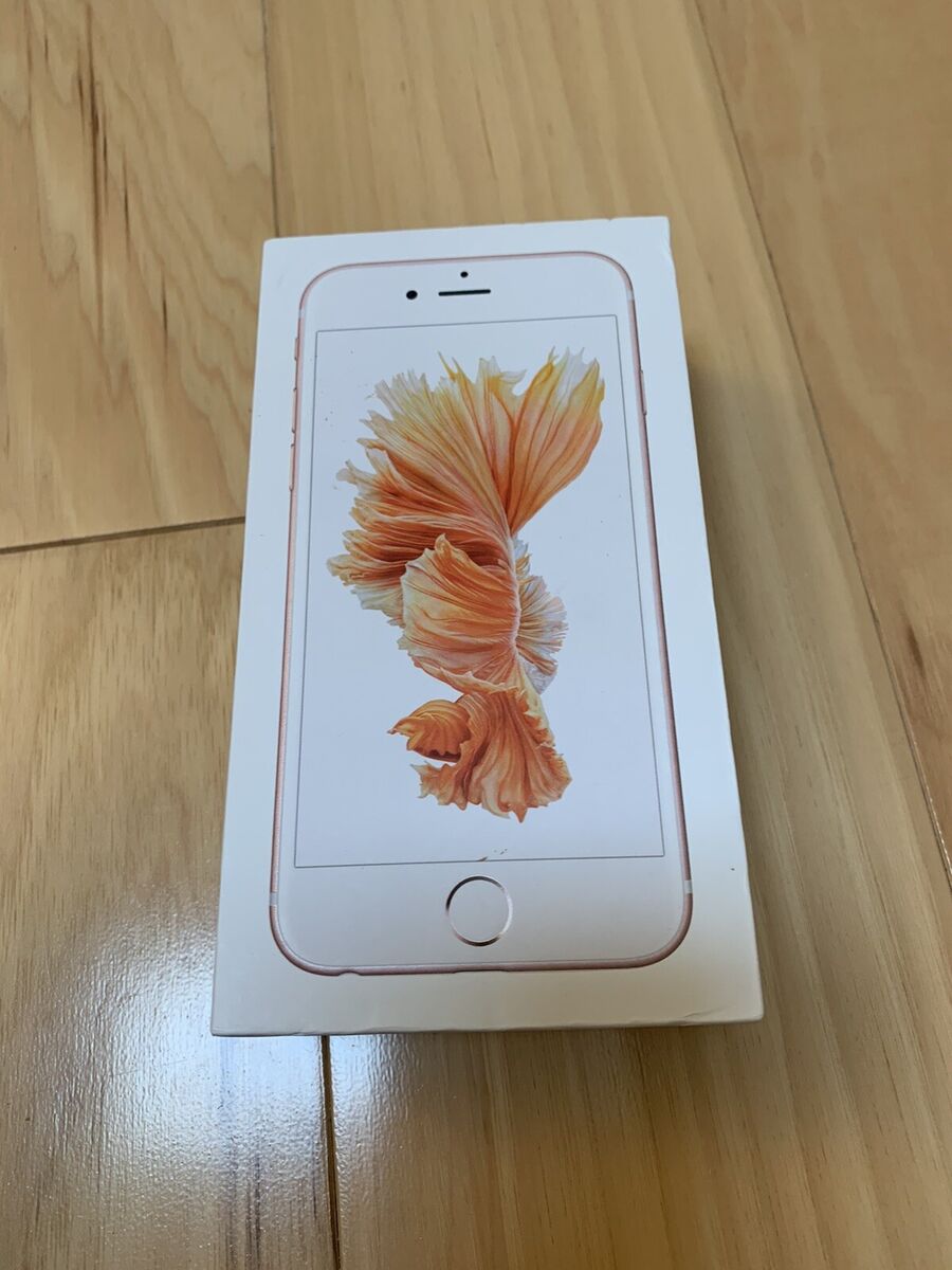 iPhone 6S Box Rose Gold iPhone not included | eBay iPhone 6S Box Rose Gold iPhone not included | eBay
