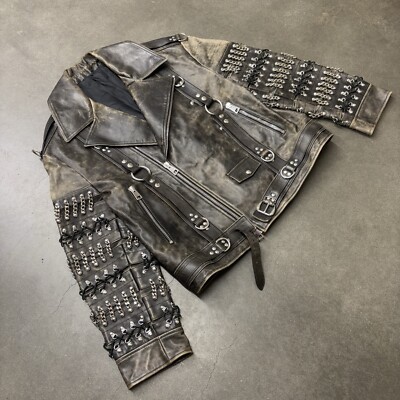AW2022 Roberto Cavalli Rebellion Metallic Provocative Leather