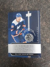 2019-20 Upper Deck Trilogy Rookie Renditions Oliver Wahlstrom RC Card# RR-49
