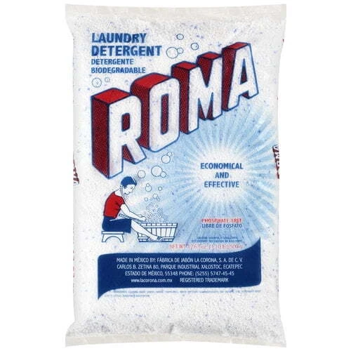 Roma Laundry Powder Laundry Detergent, 17.63oz 500g