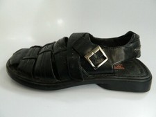 Mens NYGB Black Sandles Size 12M