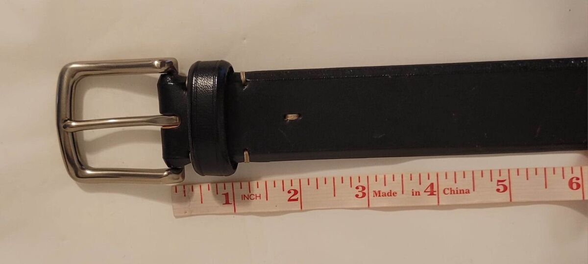 Volpi Concerie Black Leather From Italy Belt Size 32 Black Volpi Concerie Black Leather From Italy Belt Size 32 Black