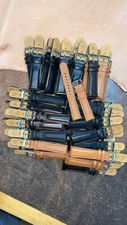 080 18,20,22mm Mixed Size Colour Leather Watch Strap 50pcs